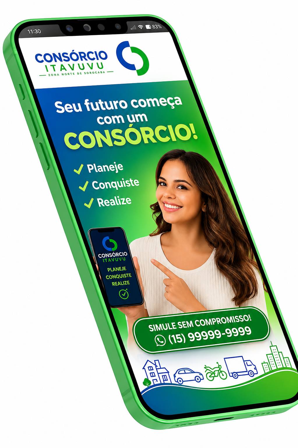 Consórcio em Indaiatuba para imóveis, veículos e serviços