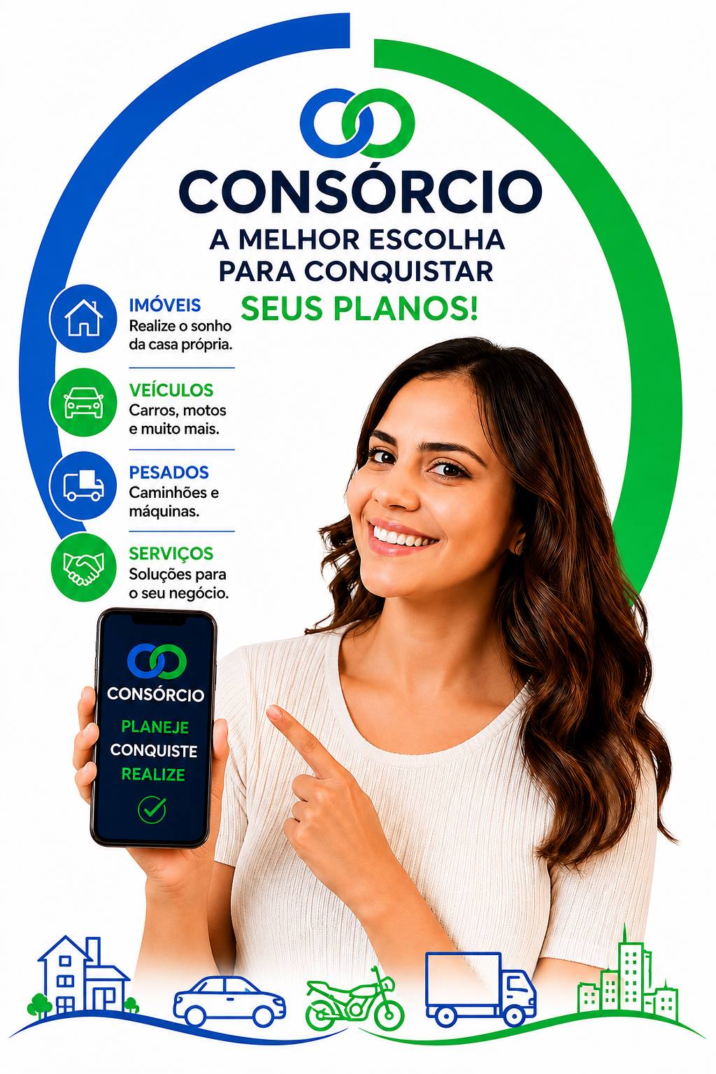 Consórcio em Indaiatuba para imóveis, veículos e serviços